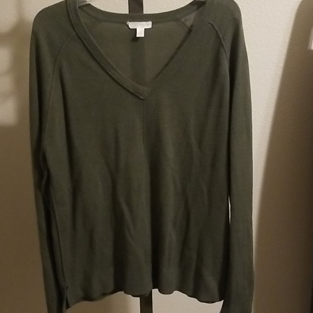 Green sweater